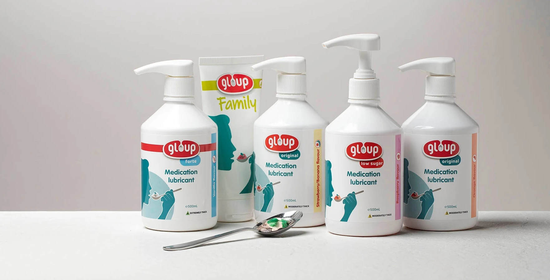 Gloup Medication Lubricant Range
